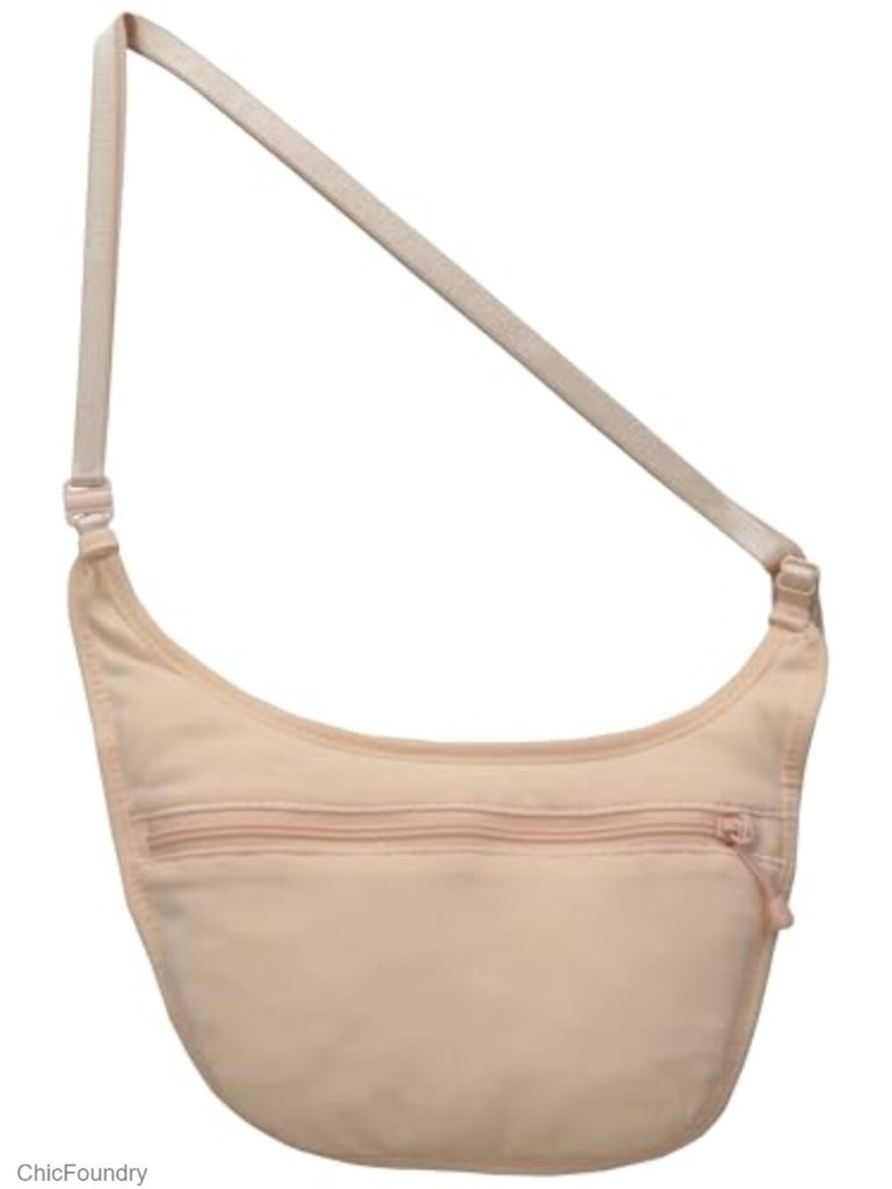 Anti-Theft Travel Neck Stash Pouch Lingerie Fabric Passport Holder